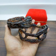 GELANG AKAR BAHAR MERAH UKIR NAGA GG289