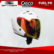 SPYDER FUEL PD HALF FACE DUAL VISOR MOTORCYCLE HELMET