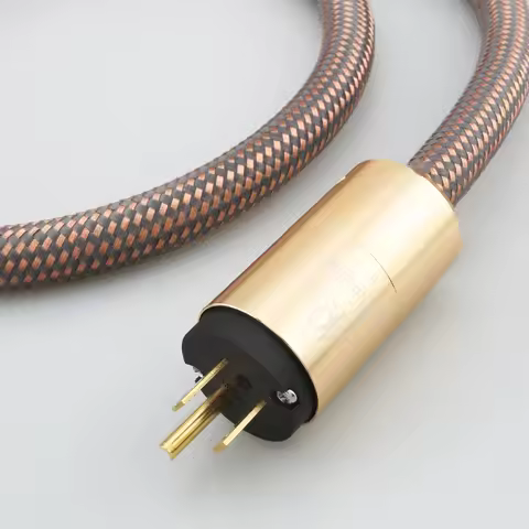 Accuphase Schuko Power Cable HI-End HIFI AC Mains Cord for CD Amplifier AU US EU Power Cable Plug
