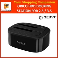 ORICO HDD Docking Station 2 Bay SATA to USB3.0 External Hard Drive Dual Dock Docking Station for 2.5/3.5HDD 6628US3-C