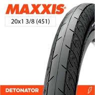 MAXXIS DETONATOR 20 X 1 3/8 451 FOLDING BIKES TIRES