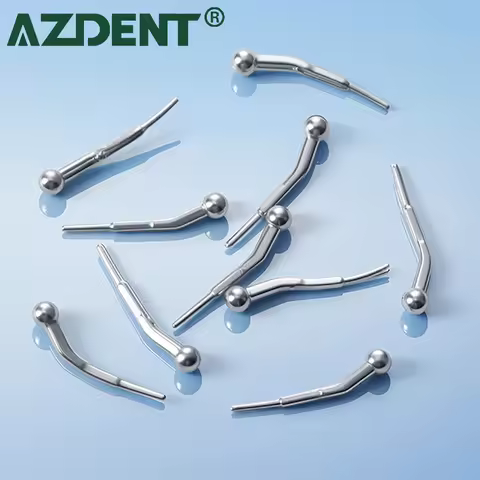 10pcs/Bag AZDENT Dental Self-Ligating Crimpable Hook for Orthodontic Brackets Removable Adjustable O