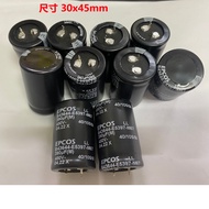 EPCOS (EPCOS) 390uF 450V 30x45mm High Voltage Aluminum Electrolytic Capacitor Embedded Type