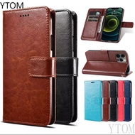 Itel P55 A666L A49 A48 A58 Pro P38 For Infinix Smart 8 Pro 9 7 6 HD Plus 5 Wallet Magnetic Case Pu L