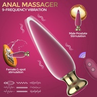 Heseks Wireless Remote Anal Vibrator Sex Toy For Men Women Anal Plug Male Prostate Massage Vagina G Spot Dildo Vibrator Anus