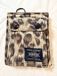 絕版 Porter 銀包 豹紋 罕有 市面絕跡 （算新淨，只係內裏有輕微退色、絕對冇爛）
