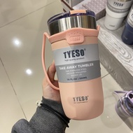 (ของแท้) TYESO เก็บเย็น-ร้อนได้นาน 510ml - 710ml แก้วน้ำเก็บอุณหภูมิ มีหูหิ้ว  TS-8767- TS-8766