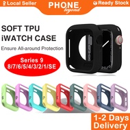 🔥[SG]Phonebeyond iWatch Case Soft Silicone Lightweight and Shock Protective Case  for iWatch Series 9/8/7/6/5/4/3/2/1/SE