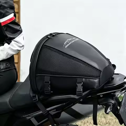 MOUNTAIN HAWK Motorcycle Bag Tail Bag Rear Pack Backseat Pack Backpack Crossbody Bag