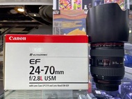CANON EF 24-70mm F2.8 L 齊盒 超新淨 24-70 mm