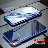 KL Stock ~ Oppo R15 F11pro casing cover metal frame glass front back protection