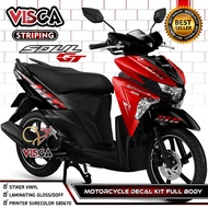 Decal Soul GT 125 Full Body - Sticker Soul GT 125 Full Body - Decal Soul GT 125 Full Body - Striping