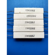 R Tile Resistor 10 W 220 Ohm (Pack Of 5)