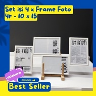 4r Photo Frame contains 4 10x15 Photo Collage Frames
