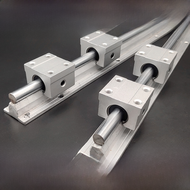 อลูมิเนียมอัลลอยด์รอบคอลัมน์เส้นตรงรางเลื่อน SBR Series สําหรับงานไม้เตียง Slider Crown Automation