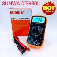 มัลติมิเตอร์ดิจิตอล SUNWA DT-830L Digital Multimeter  มิเตอร์วัดไฟ ดิจิตอลมัลติมิเตอร์ มิเตอรดิจิตอล วัดไฟดิจิตอล