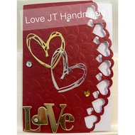 A6 Size Handmade Card Greeting Card Wishes Card Love Card