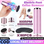 Electric Foot File Grinder Callus Remover Electric Callus Remover Feet Adjustable Speed ​​Callus Rem