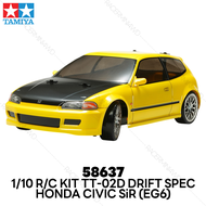 TAMIYA 58637 1/10 R/C Kit Honda Civic SiR (EG6) (TT-02D Chassis) Drift Spec