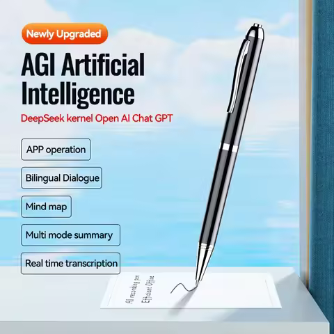 2026 Q90a Portable Ai Recording Pen Chatgpt Intelligent Transcription And Translation Micro Recorder