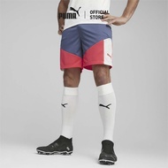PUMA FOOTBALL - กางเกงฟุตบอลชาย individualCUP Football Shorts สีขาว  65848553