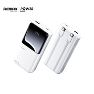 [ CCC ] Remax Power Bank รุ่น RPP-680 แบตสำรอง ความจุ 20000mAh สายชาร์จในตัว ชาร์จไว มีประกันศูนย์ไท