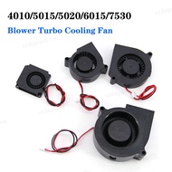 4020 5015 6015 7530 Blower Turbo Cooling Fan Brushless DC 5V 12V 24V 4cm 5cm 6cm 7cm for 3D Printer 