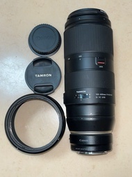 Tamron 100-400mm f/4.5-6.3 Di VC USD 鏡頭 連遮光罩