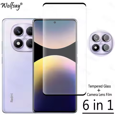 Tempered Glass For Redmi Note 14 Pro 4G Screen Protector For Redmi Note 14 Pro 4G Camera Glass For R