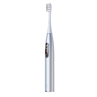 【北都員購】Oclean歐可林 X Pro Digital 旗艦版電動牙刷-幻彩銀 (APP觸控 智能音波 積分換刷頭 刷牙分析) [北都]