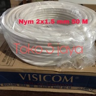 kabel nym 2x1.5 visicom kabel visicom kabel nym 50 METER Diskon