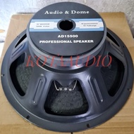 speaker component audio dome ad 15500 / ad15500 15 inch coil 3 inch a