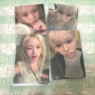 金冬天 冬天 Winter Aespa 小卡 特典