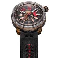 BOMBERG｜BB-01 自動機械系列 銅色斯巴達戰士自動大三針－錶徑 43mm