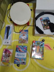 Switch Sports, Family Trainer, Let's Sing, Ring Fit, 太鼓雷音祭GAME連太鼓