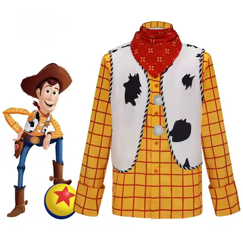 Woody Cos Costume Halloween Anime Cosplay Role Play Costume