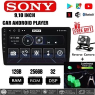 [12GB RAM+256GB ROM]QLED SONY Android Player 9"10 inch Quad Core Car Multimedia MP5 Player Wifi