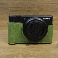 Leather Camera Half Case Cover for Sony ZV-1F ZV1F ZV-1 II ZV1II ZV-1M2  Bottom Bag