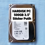Hardisk Pc 500Gb Sata - Hard Disk 500G Sata - Hardisk Komputer 500G