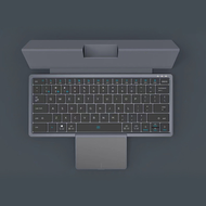 Bàn phím jomaa cho máy tính bảng Bàn phím kèm bàn di chuột bàn phím bluetooth với gấp Touchpad da tr