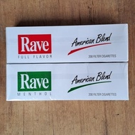 Rokok import rave menthol | rave full flavor | american blend