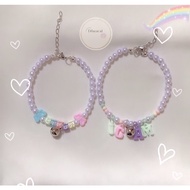 Cat necklace pearl cat necklace name cat necklace / cat necklace Dfixcat Real