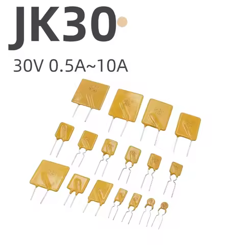 JK30 Resettable Fuse 30V PTC Polymer PPTC DIP JK30 0.5A 0.9A 0.75A 1.1A 1.35A 1.6A 1.85A 2A 2.5A 3A 