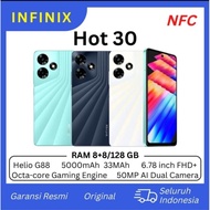 Ready Handphone HP infinix hot 30 nfc 8/128 garansi resmi