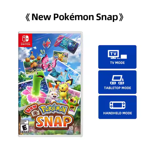 Original New Pokemon Snap Nintendo Switch Game Deals Original Physical Game Card Simulator Game Genr