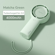 JISULIFE Rechargeable Mini Fan Life 5 Plus Portable 4000mAh USB Handheld Student Carry Fan