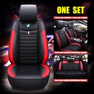 ชุด Jok Kulit เป็นมิตรกับผิวปิดมิดชิด5ที่นั่งพร้อมเบาะรองพนักพิงสำหรับ BMW X1 X2 X3 X5 X6 Sline 530