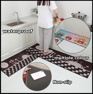 Floor Mats     Kitchen Floor Mats Fully Paved Oil Absorbent Waterproof Mat Floor Mats