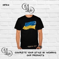 Ukraine Grunge Flags T-Shirt