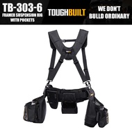 ToughBuilt TB-303-6 Framer Suspension Rig With Pockets Tools Packaging Bag